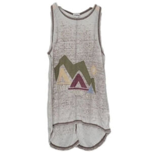P.J. Salvage Sheer Tank Top Pajama shirt